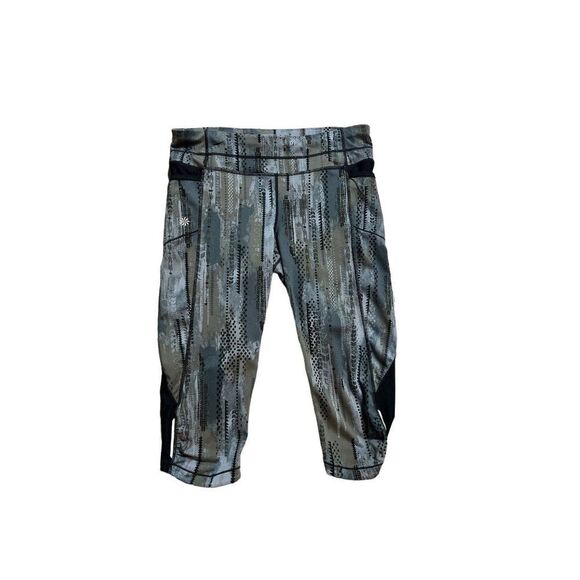 Athleta womens crop‎ pocket arrow be free knicker size medium - Picture 1 of 7